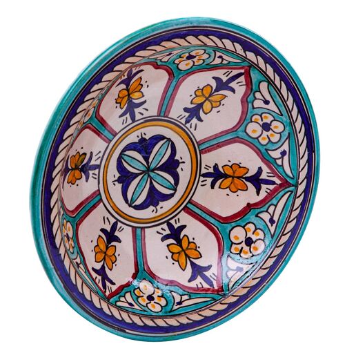 Piatto In Ceramica Decorato A Mano   23