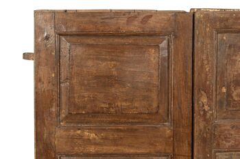 Porte Porte En Bois Massif Et Fer Pour Intérieur L7387-26 3