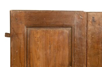 Porte Porte En Bois Massif Et Fer Pour Intérieur L7388-17 3