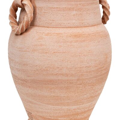 Portaombrelli Anfora/orcio Con Anelli In Terracotta T0603