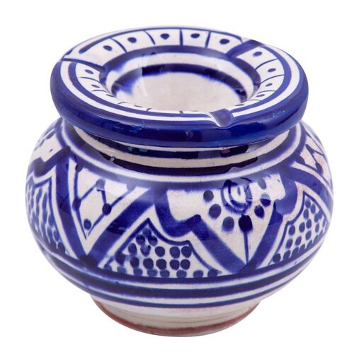 Posacenere Antiodore E Antivento In Ceramica Decorato A  15