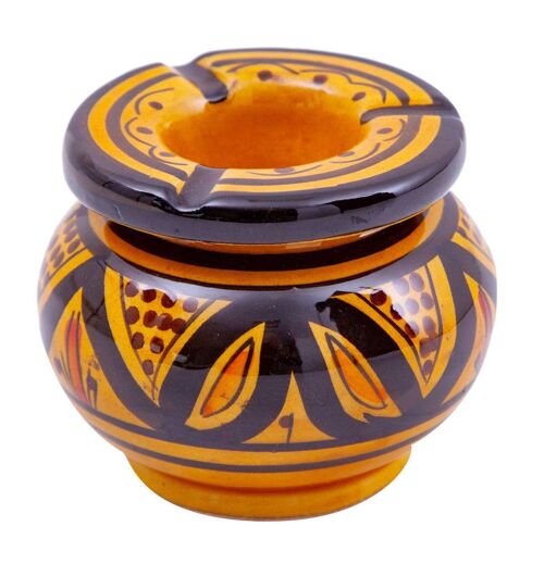 Posacenere Antiodore E Antivento In Ceramica Decorato A  2
