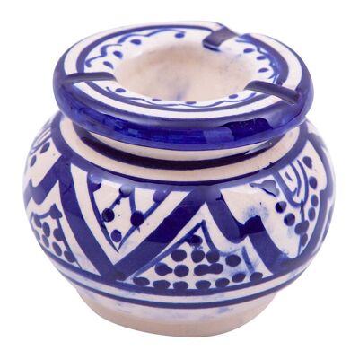 Posacenere Antiodore E Antivento In Ceramica Decorato A  4
