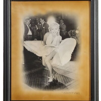 Quadro In Legno Con Stampa Fotografica Marilyn Monroe  2