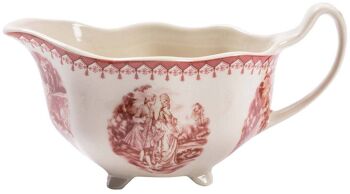 Saucière Style Anglais L10xpr19xh10 Cm En Céramique C0991 1