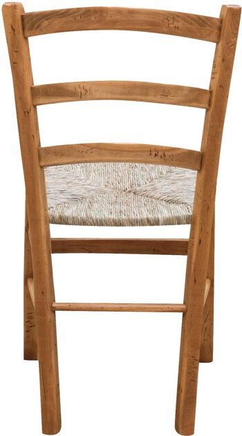 Chaise Country Avec Structure En Hêtre Fini Natu L5438-NT 3