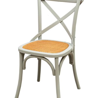 Sedia Thonet In Massello Di Frassino E Seduta Rattan L7506-5