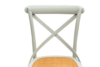 Chaise Thonet En Frêne Massif Et Assise En Rotin L7506-5 4