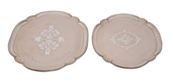 Set Deux Plateaux Bois Florentin L6855 4