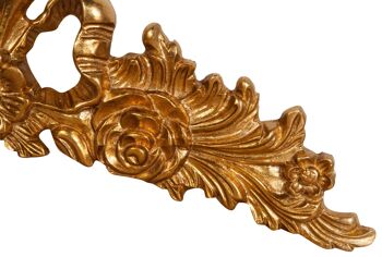 Dessus de porte en finition feuille d'or antique L6387 4