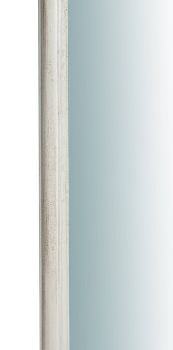 Miroir Mural En Bois Finition Blanc Antique L6480 4