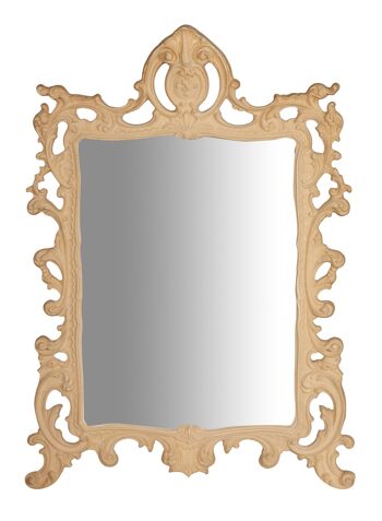 Miroir Mural En Bois Finition Brute Mad L7287-G 2