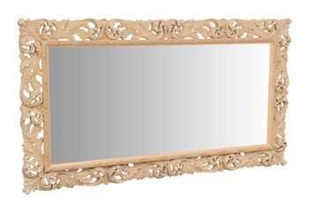 Miroir Mural En Bois Finition Brute Mad L7546-G 1