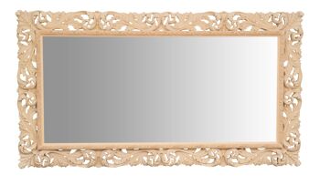 Miroir Mural En Bois Finition Brute Mad L7546-G 2