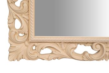 Miroir mural en bois finition brute Made L7542-G 4