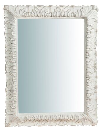 Miroir mural vertical / horizontal en bois L6505 1