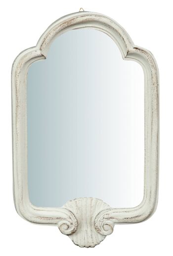 Miroir mural vertical / horizontal en bois L6645 2