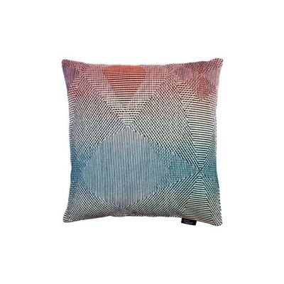 Pastel Lepidoptera square cushion