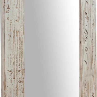 Specchiera Rettangolare A Muro In Legno Massello Di L6094-C