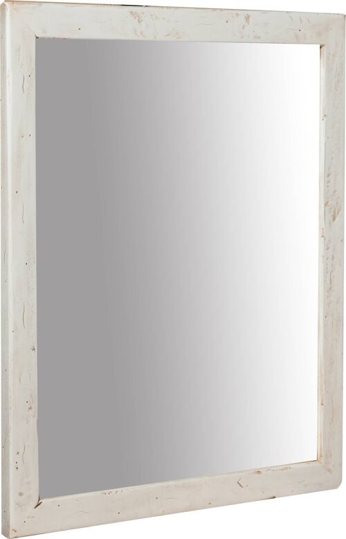 Specchiera Rettangolare In Legno Massello Di Tiglio L6123-C
