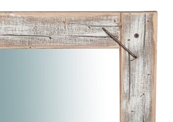 Miroir mural rustique en bois massif Rettan L6276 3