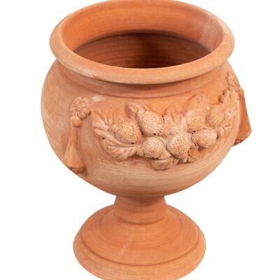 Vaso Coppa In Terracotta 100% Made In Italy T0700