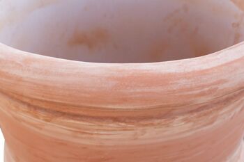 Vase en terre cuite 100% Made In Italy Interame T0578-03 3