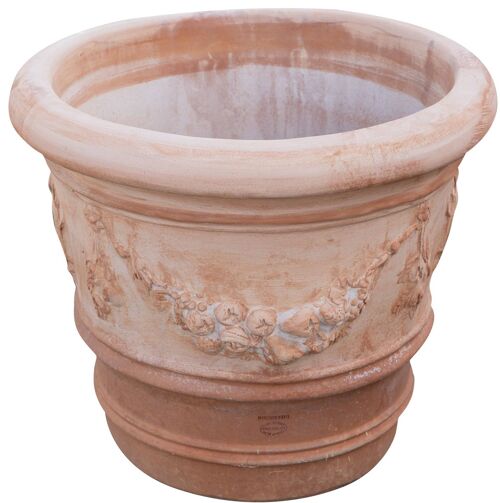 Vaso In Terracotta 100% Made In Italy Interamente T0577