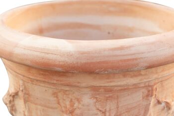 Vase En Terre Cuite Di Galestro 100% Made In Italy T0780 3