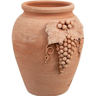 Vaso Portaombrelli In Terracotta 100% Made In Italy T0622