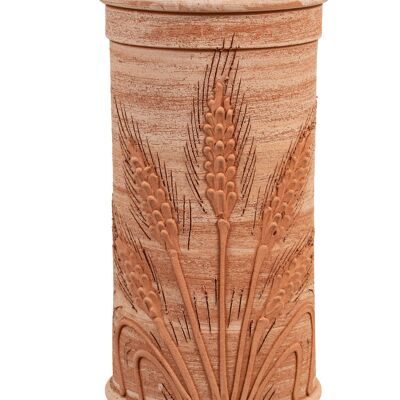 Vaso Portaombrelli In Terracotta 100% Made In Italy T0626