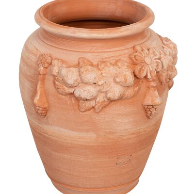 Vaso Portaombrelli In Terracotta 100% Made In T0659