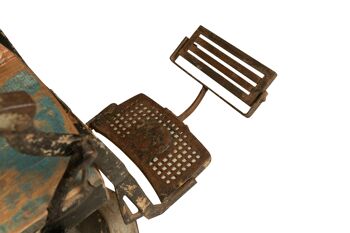 Ancienne chaise de barbier restaurée F1592-6 2