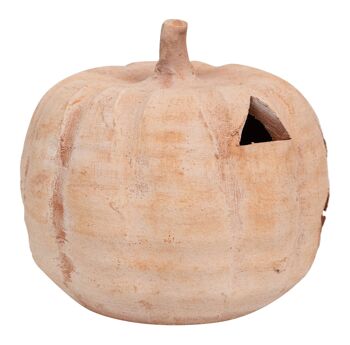 Lanterne Citrouille d'Halloween Terre Cuite 100% Made In Italy T0597-01 4