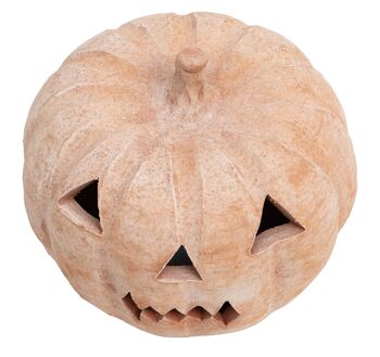 Lanterne Citrouille d'Halloween Terre Cuite 100% Made In Italy T0597-02 3