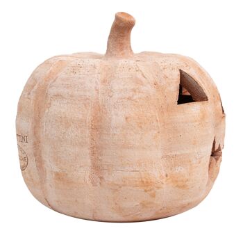 Lanterne Citrouille d'Halloween Terre Cuite 100% Made In Italy T0597 3