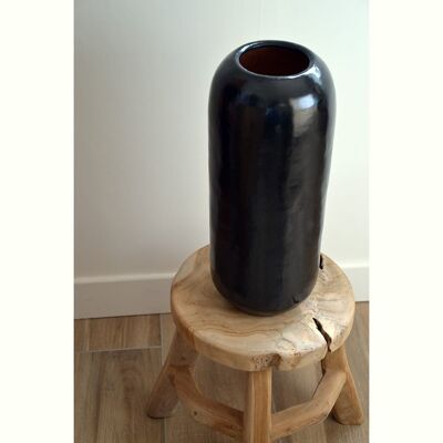Große schwarze Vase - Größe 1