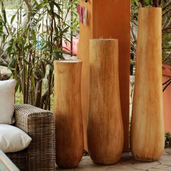 Grande bougie tronc de palmier - 100 cm 3