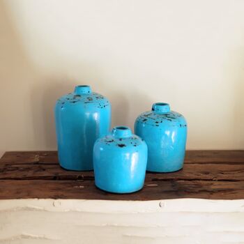 Vase bleu - Taille 3 1