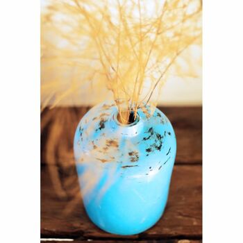Vase bleu - Taille 3 5