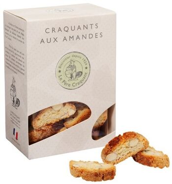 CRAQUANTS AUX AMANDES ETUI CARTON