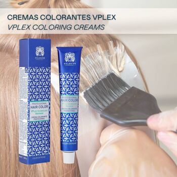 Vplex Crème Colorante 6.5 Blond Foncé Acajou - 60 Ml 2