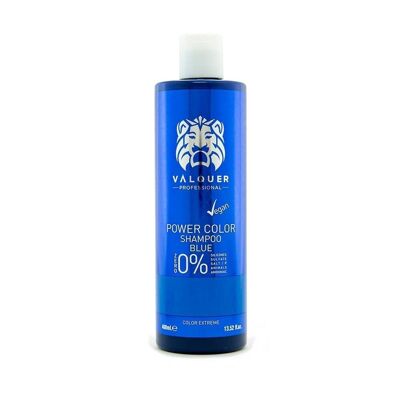 Blue color power shampoo - 400 ml