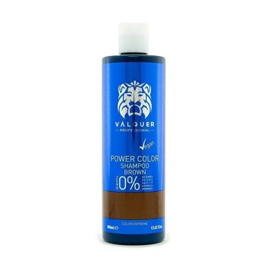 Brown power color shampoo - 400 ml