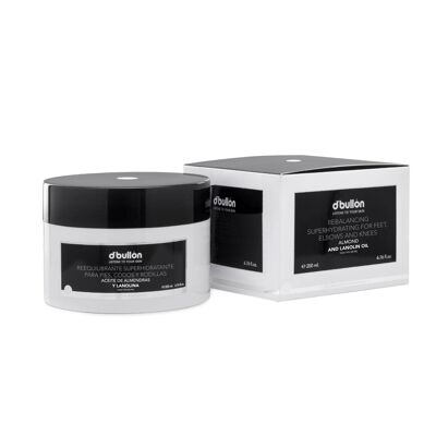 Super-hydrating rebalancing cream for feet, elbows and hands