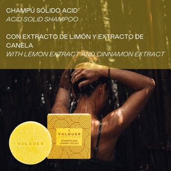 Shampooing solide Acide (extrait de citron et cannelle) - 50 G 2