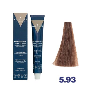 Crème colorante au chocolat naturel Vplex 5.93 - 60 ml