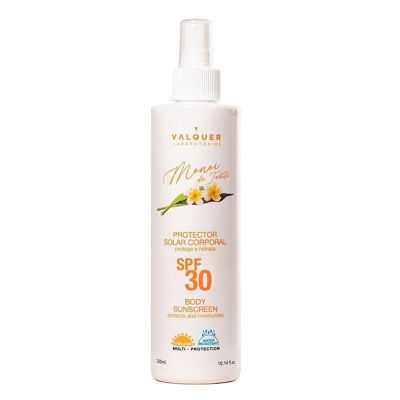 Body sunscreen SPF 30 protects and moisturizes - 300 ml
