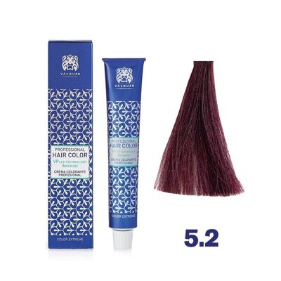 Crema Colorante Vplex 5.2 Castaño Claro Violeta - 60 Ml