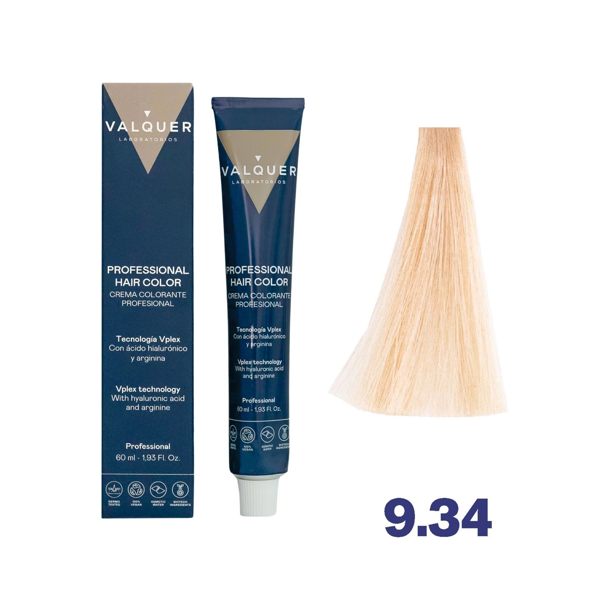 Crema Colorante Vplex 9.34 Luz De Dia - 60 ml